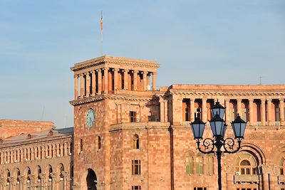 Bâtiment du ministère des Affaires étrangères, place de la République (Hanrapetutyan Hraparak), Erevan, Arménie