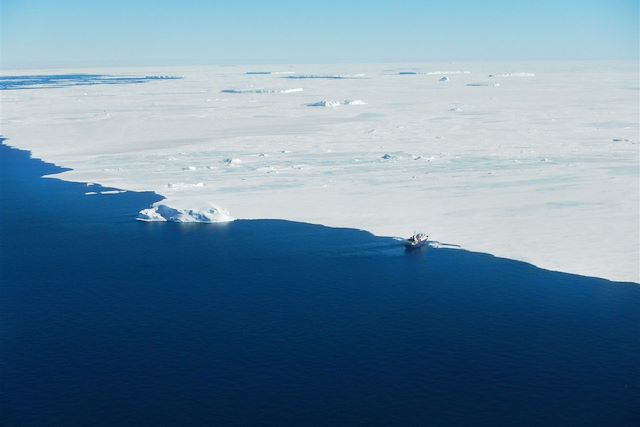 Navigation Antarctique Mer de Weddell