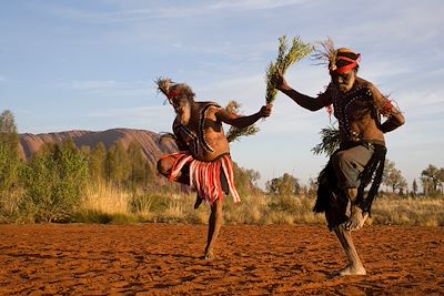 Inauguration du nouveau site d'observation du parc national d'Uluru-Kata Tjuta - Talinguru Nyakunytjaku - Australie