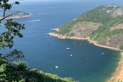Praia Vermelha à Urca - Brésil