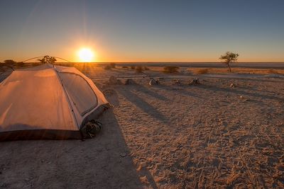 Bivouac au Botswana
