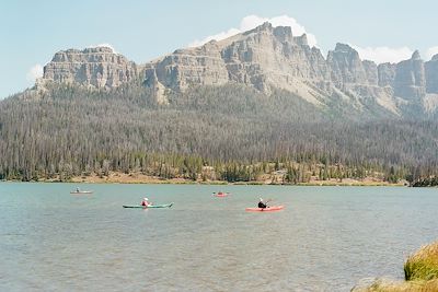 Kayak - Parc National - Wyoming - Montana - Etats-Unis