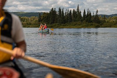 Canoé sur la rivière Mistassini - Canada