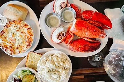 Dégustation de homard - Gaspésie - Canada