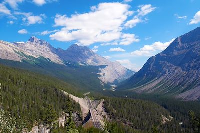 Route des glaciers - Banff - Ouest Canada