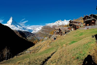 Vue sur le Cervin près de Zermatt - Suisse