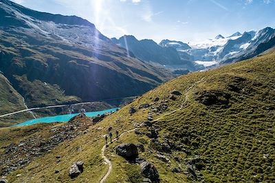 Sur la haute route de Chamonix à Zermatt