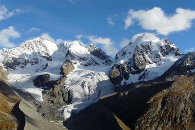 Randonnée au coeur de la chaîne de la Bernina - Suisse