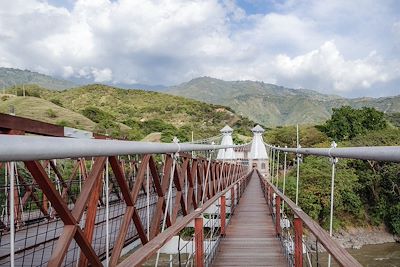 Pont de l'occident - Entre Olaya et Santa Fe de Antioquia - Colombie