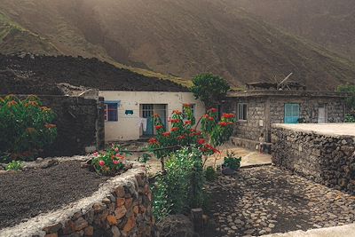 Maison sur la route menant au Petit Fogo 
