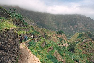 Vie rurale dans la vallée de Paul, Santo Antao