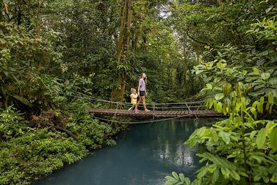Famille au Costa Rica