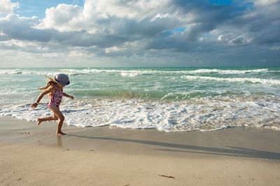 Courir sur la plage - Cuba