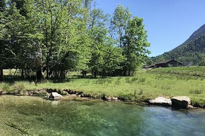 Rivière Isar - Bavière - Allemagne