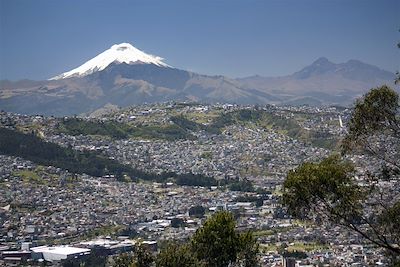 Vue de la ville de Quito - Equateur