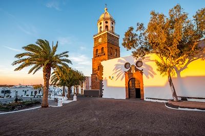 Eglise Nuestra Senora de Guadalupe - Teguise - Lanzarote - Iles Canaries - Espagne