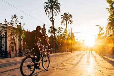 Vélo à Séville -  Andalousie - Espagne