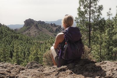 Randonneuse - Gran Canaria - Iles Canaries - Espagne