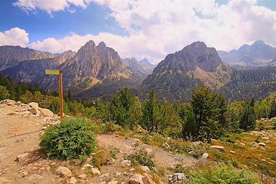 Massif des Encantats, les lacs enchantés 