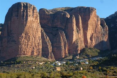 Les Mallos de Riglos - Huesca - Aragon - Espagne 
