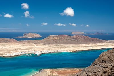 Vue sur La Graciosa