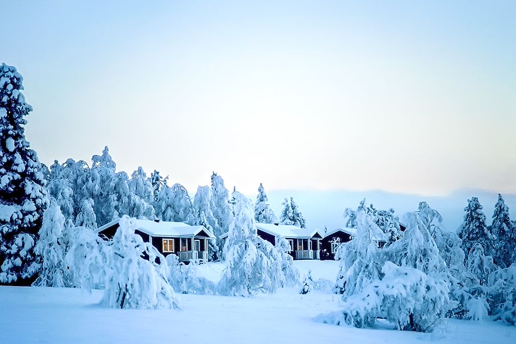 Aurores boréales Laponie finlandaise