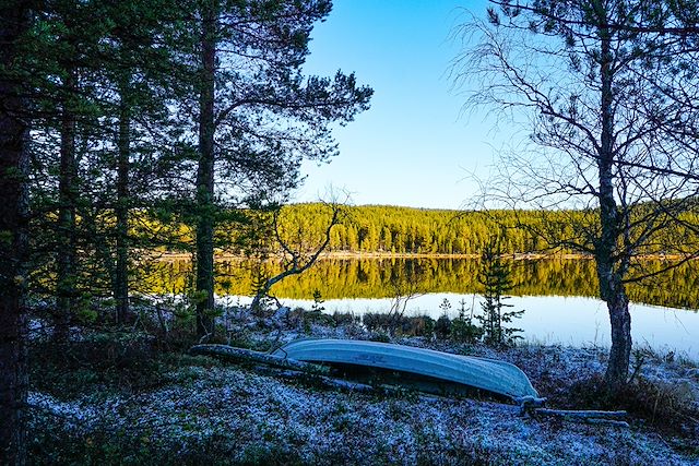 Aurores boréales Finlande Laponie finlandaise