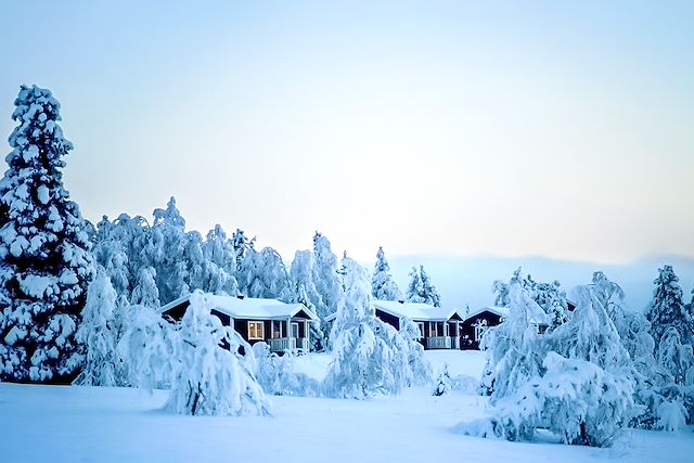 Aurores boréales Finlande Laponie finlandaise