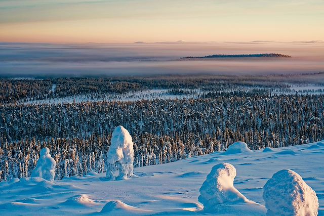 Aurores boréales Finlande Laponie finlandaise