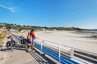 Trebeurden - La Velomaritime - Eurovelo 4 - Côtes-d'Armor - Bretagne - France