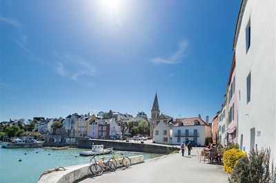 De la baie de Quiberon à Belle-Île-en-Mer à vélo