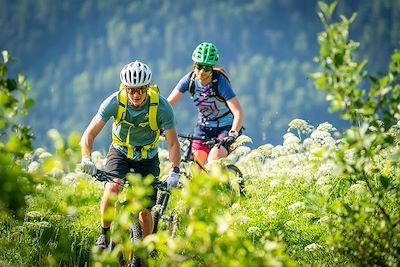 VTT dans le Jura - France