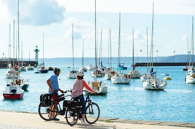 L'île de Bréhat et la côte de Granit Rose à vélo