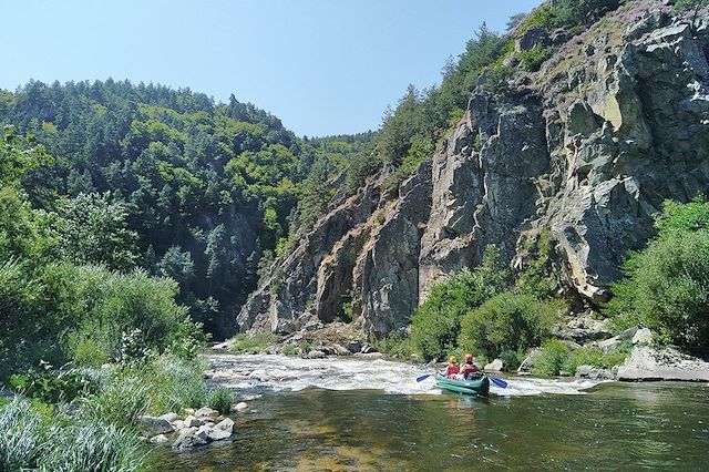 Kayak et canoë France Massif Central