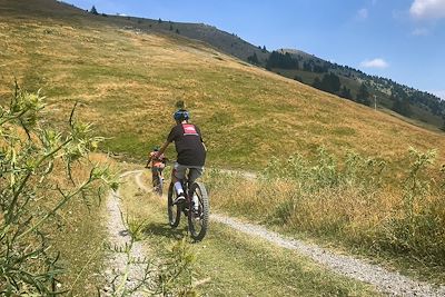 Balade en VTT dans le Mercantour - France