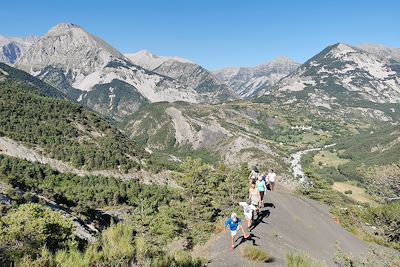Randonnée en Haute Bléone - France
