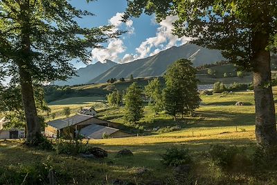Vue sur le Dévoluy - Hautes alpes France 