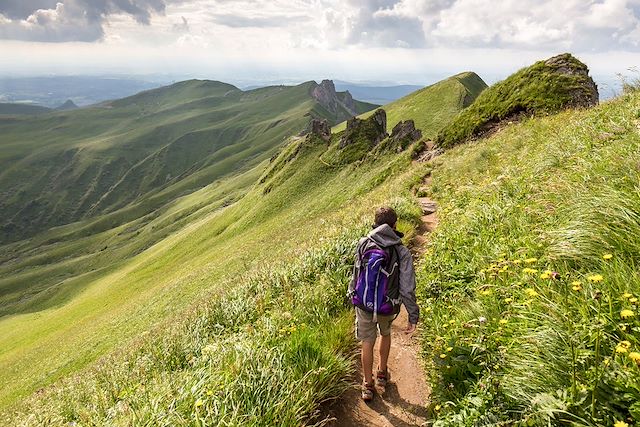 Randonnée avec âne France Massif Central