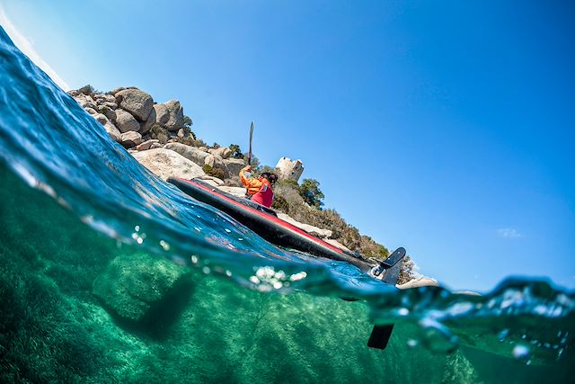 Kayak et canoë France Corse
