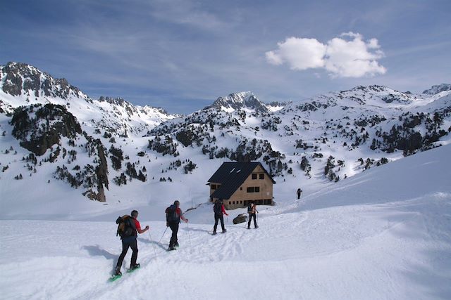 Raquette France Pyrénées espagnoles