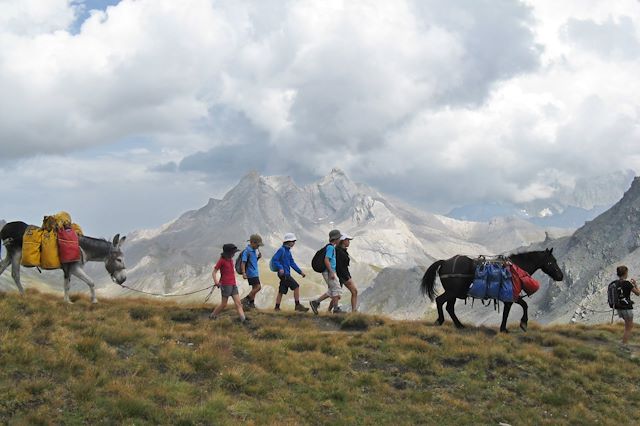 Randonnée avec âne France Alpes du Sud