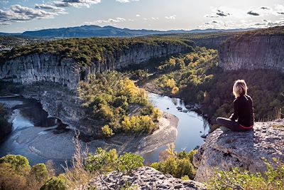 Randonnée au Cirque de Gens - Gorges de l'Ardèche - France