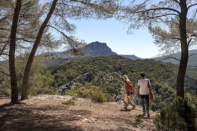 Randonnée - Montagne Sainte-Victoire - Bouches-du-Rhône - Provence-Alpes-Côte d'Azur - France