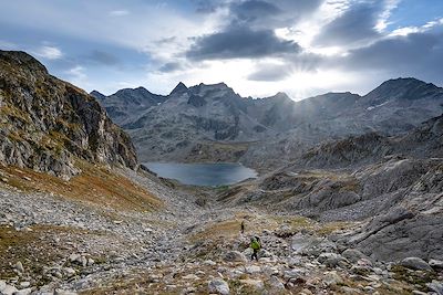 Randonnée dans le massif de Belledonne - Isère - France