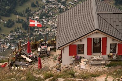 Refuge du plan de l'aiguille - Chamonix Mont-Blanc - Haute-Savoie - France