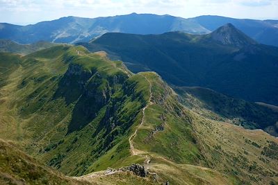 Crêtes du Plomb du Cantal et Puy Grioux - France