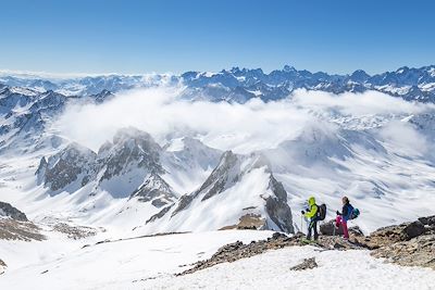 Raid à ski de rando au coeur de la Clarée