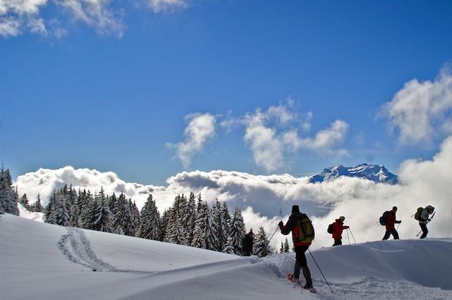 Raquette France Alpes du Nord