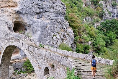 Randonnée dans les gorges de Vikos - Epire - Grèce