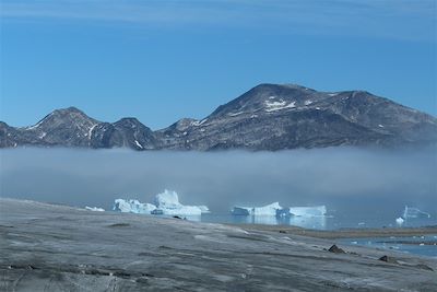 Fjord de la côte sud du Groenland